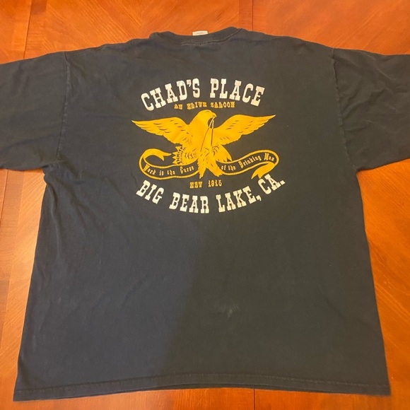 Vintage Eagle Chad’s Place Men’s T Shirt 2XL - Picture 1 of 6